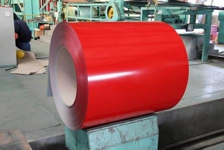 중국 빨간 HDP 건축재료를 위한 페인트 칼라 도장 갈바륨 강철 코일 CGLCC 공장
